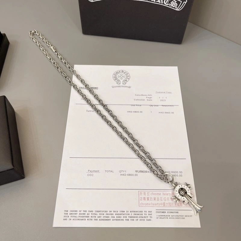 QuickDry Chrome Hearts Necklaces 240659