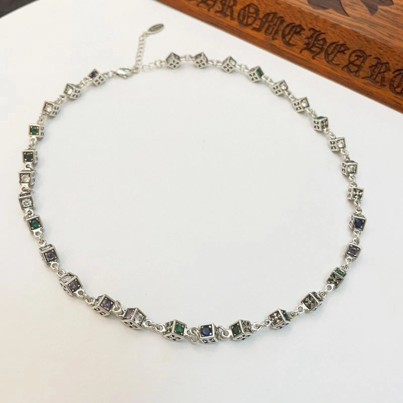 Compact Chrome Hearts Necklaces 240669