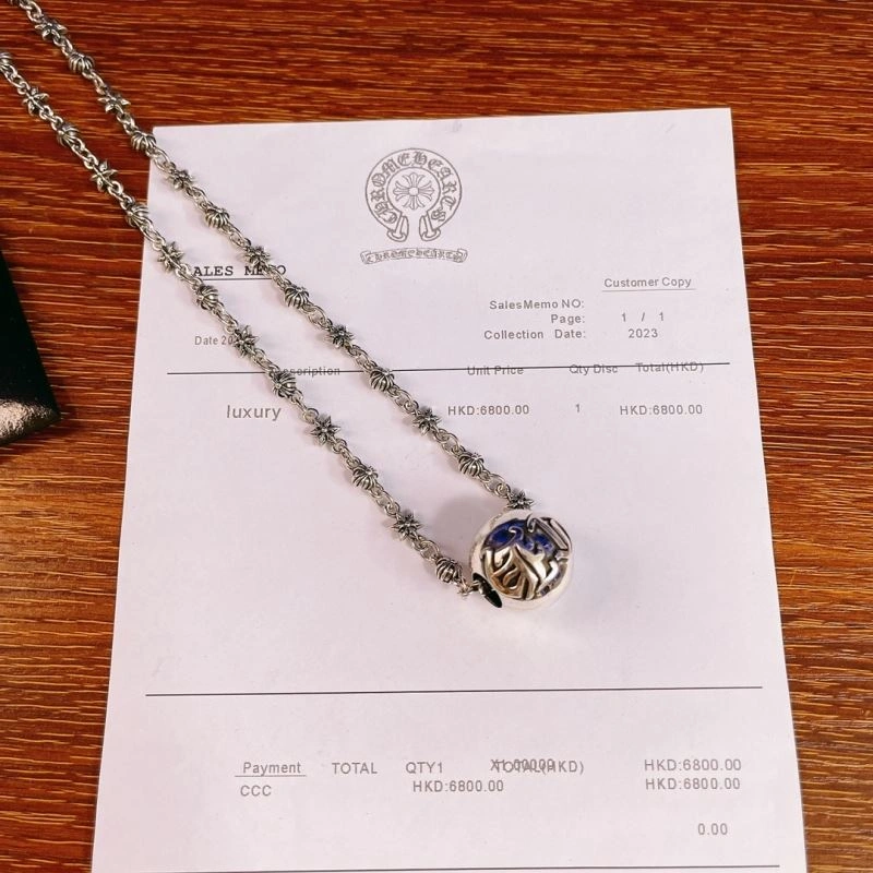 Chrome Hearts Necklaces Elegant 240660