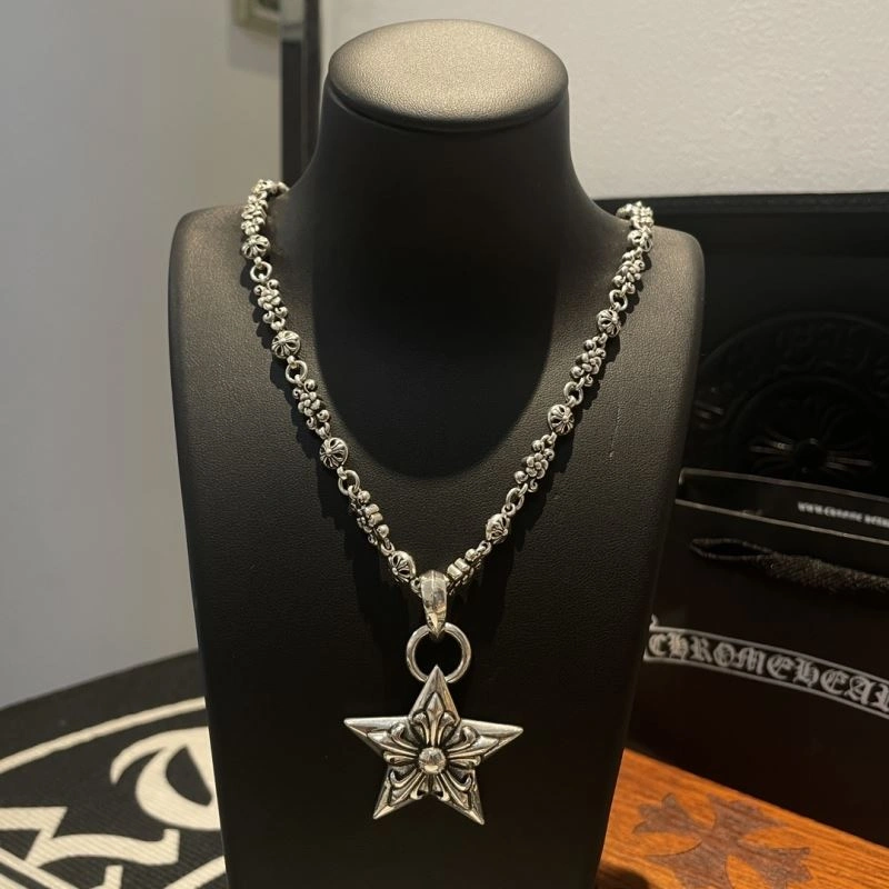 Packable Chrome Hearts Necklaces 240647