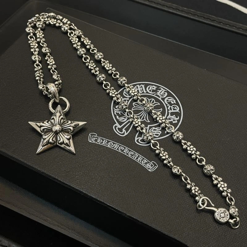 Packable Chrome Hearts Necklaces 240647