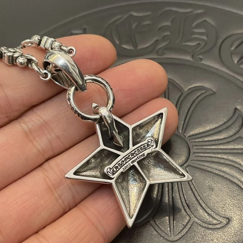 Packable Chrome Hearts Necklaces 240647