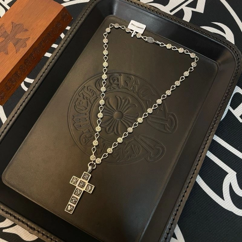 Bold Chrome Hearts Necklaces 240616