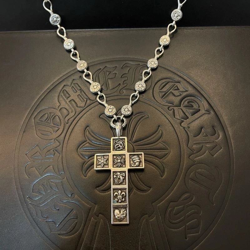Bold Chrome Hearts Necklaces 240616