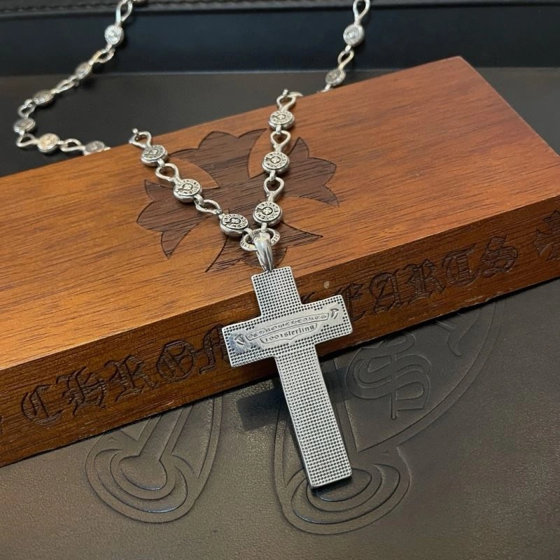 Bold Chrome Hearts Necklaces 240616