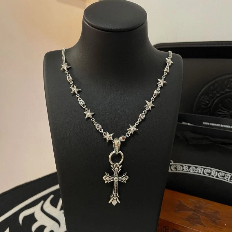SoftTouch Chrome Hearts Necklaces 240637