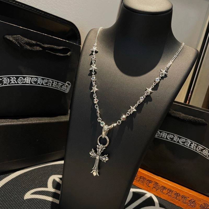 SoftTouch Chrome Hearts Necklaces 240637