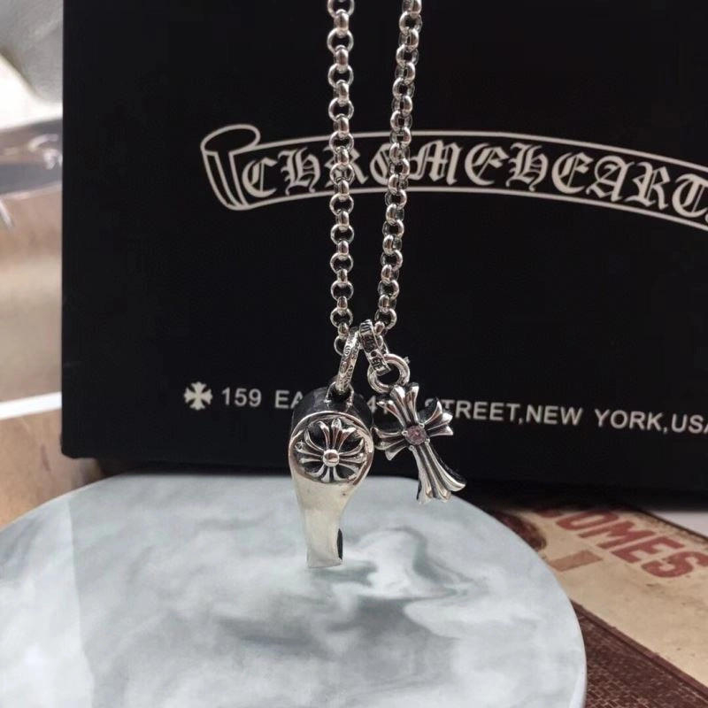 Cozy Chrome Hearts Necklaces 240646
