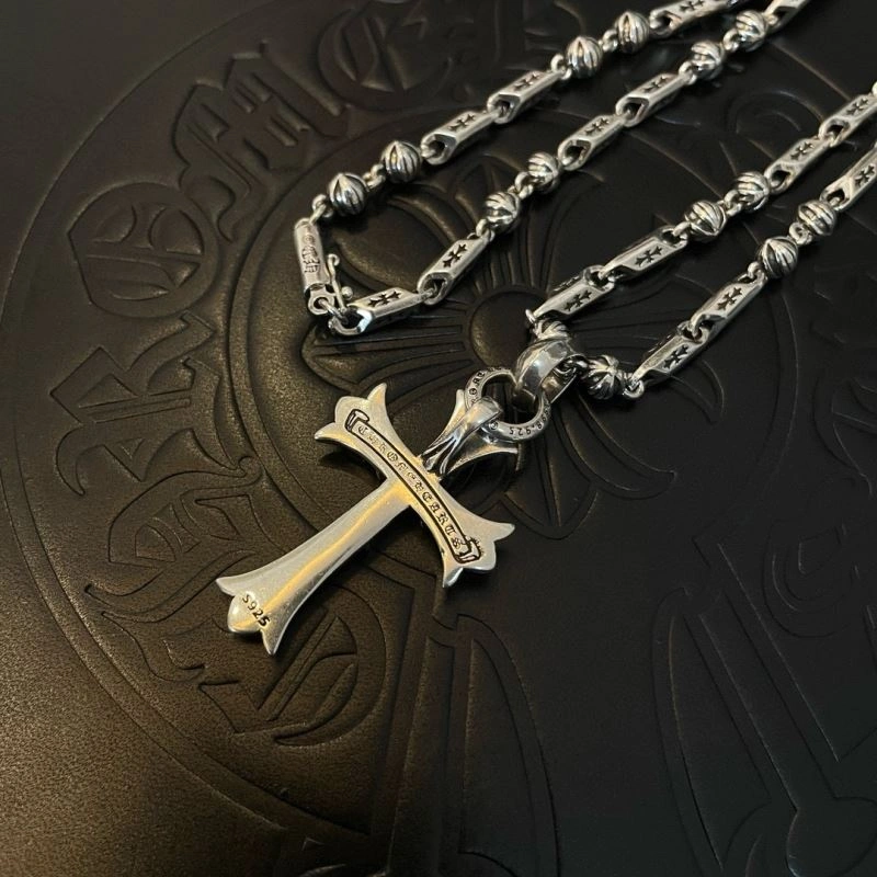 Soft Chrome Hearts Necklaces 240612