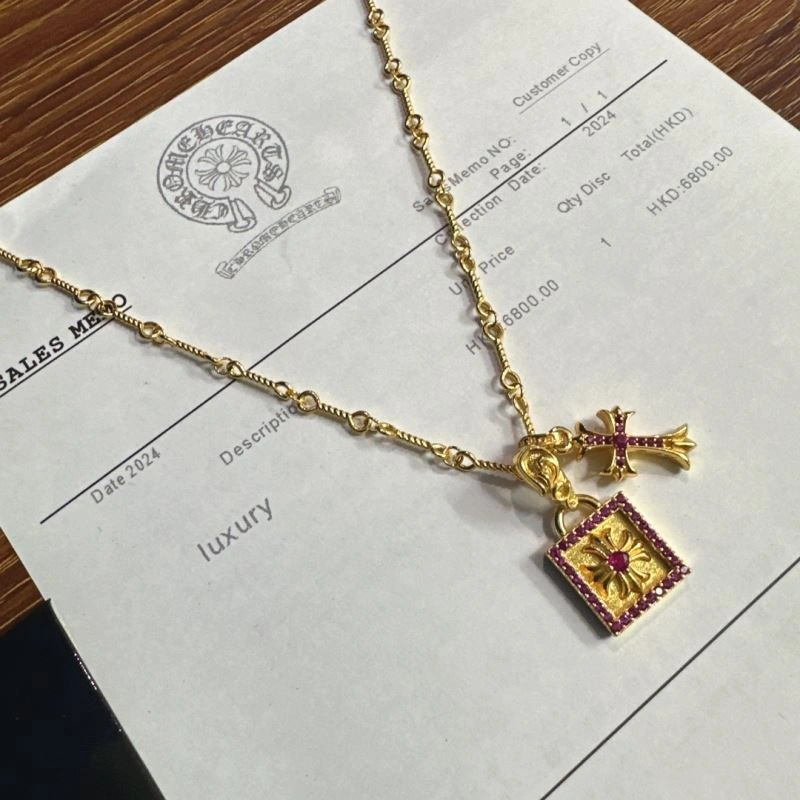 Chrome Hearts Necklaces WeatherProof 240615