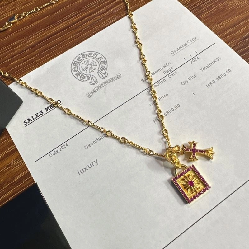 Chrome Hearts Necklaces WeatherProof 240615