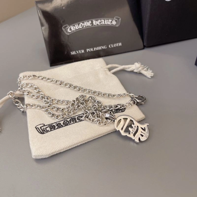 Packable Chrome Hearts Necklaces 240606
