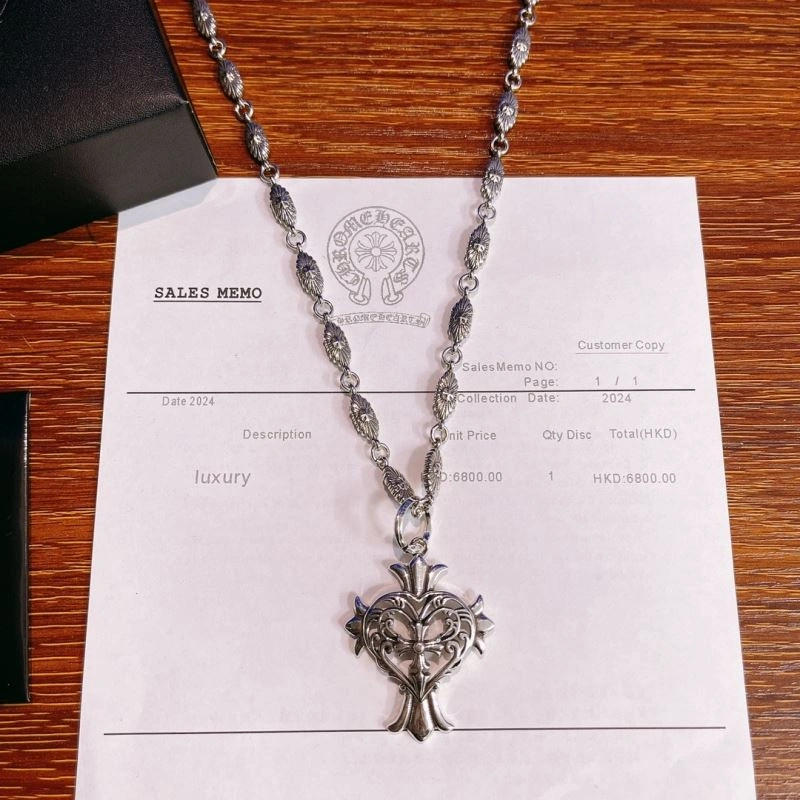 Youthful Chrome Hearts Necklaces 240579