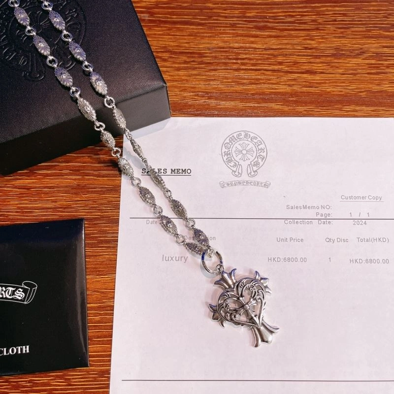 Youthful Chrome Hearts Necklaces 240579