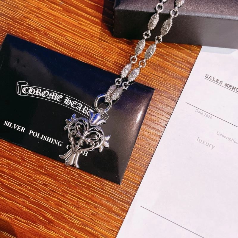 Youthful Chrome Hearts Necklaces 240579
