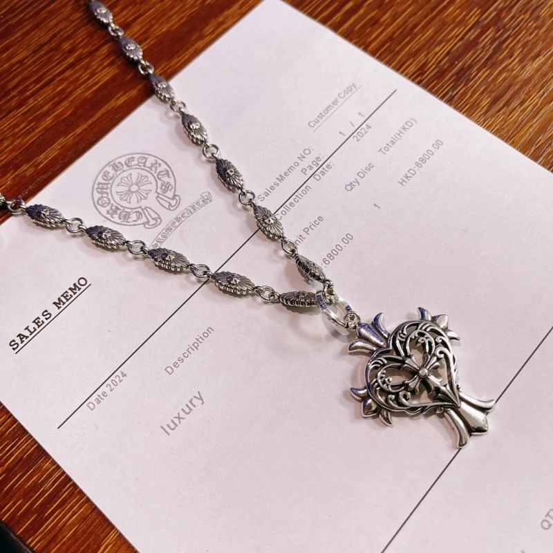 Youthful Chrome Hearts Necklaces 240579
