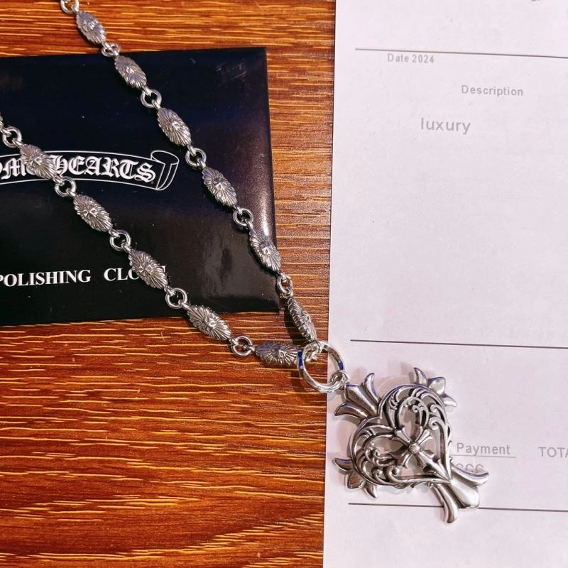 Youthful Chrome Hearts Necklaces 240579