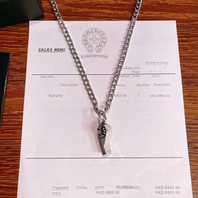 OdorResistant Chrome Hearts Necklaces 240586