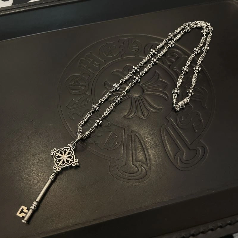 Cozy Chrome Hearts Necklaces 240549