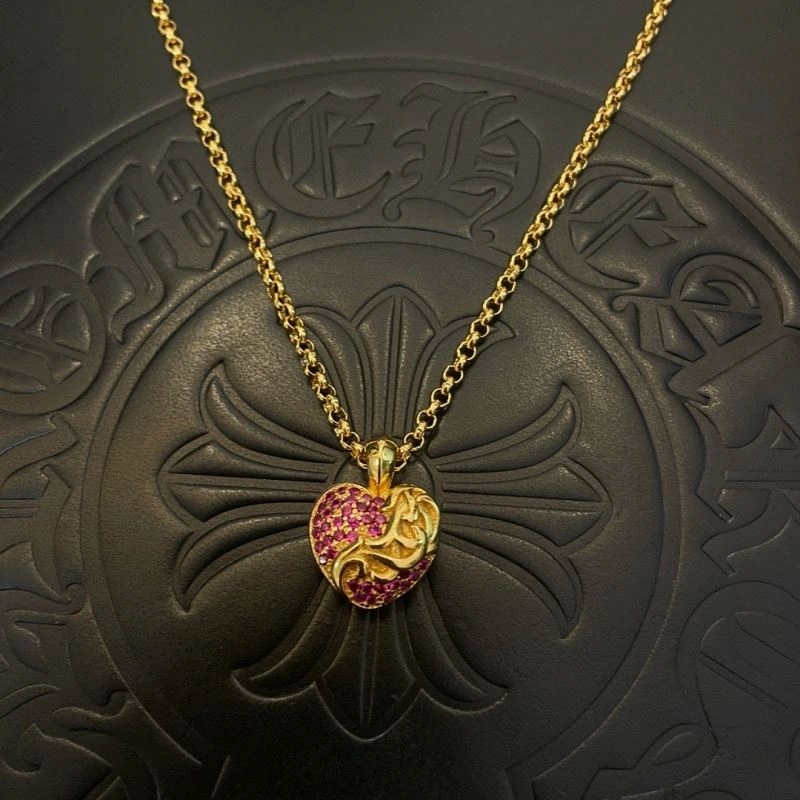 Chrome Hearts Necklaces ZipUp 240548