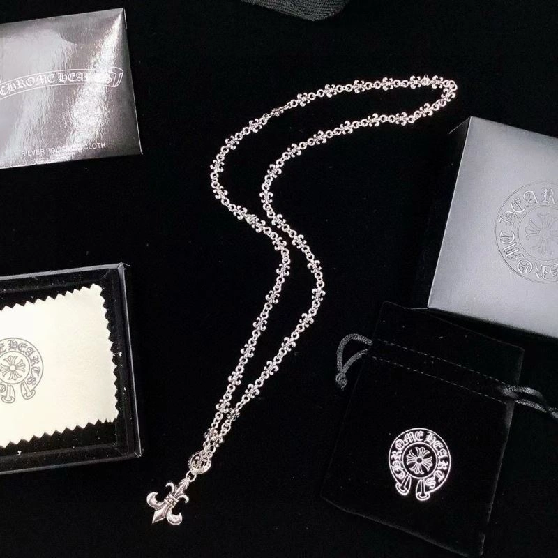 Bold Chrome Hearts Necklaces 240526
