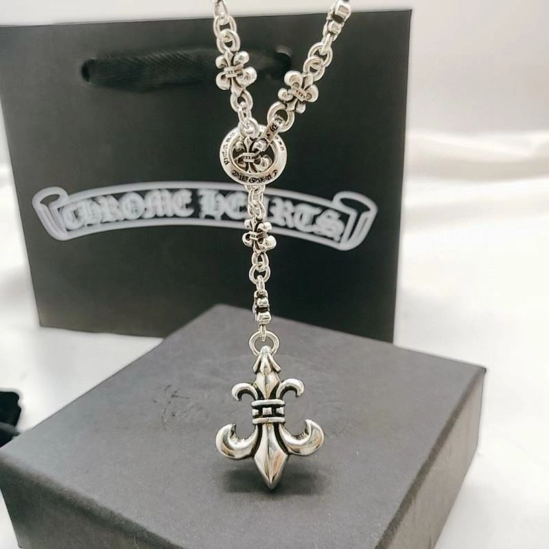 Bold Chrome Hearts Necklaces 240526