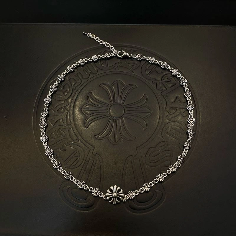 Chic Chrome Hearts Necklaces 240530