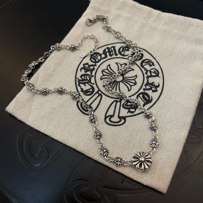 Chic Chrome Hearts Necklaces 240530