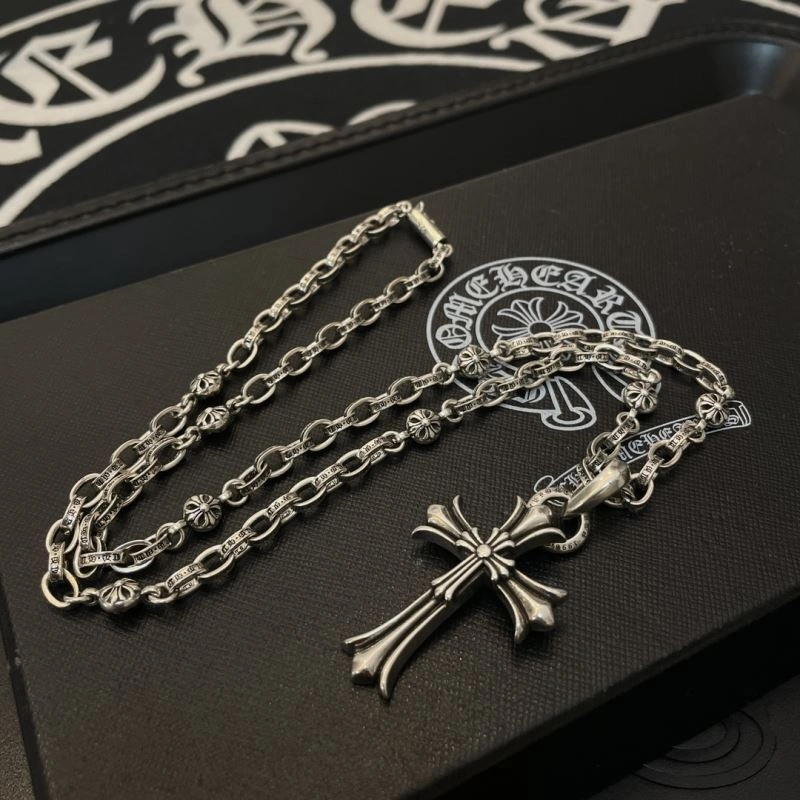 WaterResistant Chrome Hearts Necklaces 240602