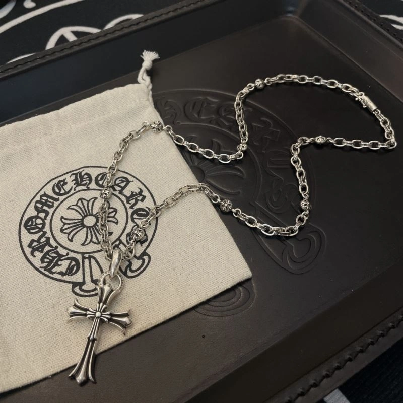 WaterResistant Chrome Hearts Necklaces 240602