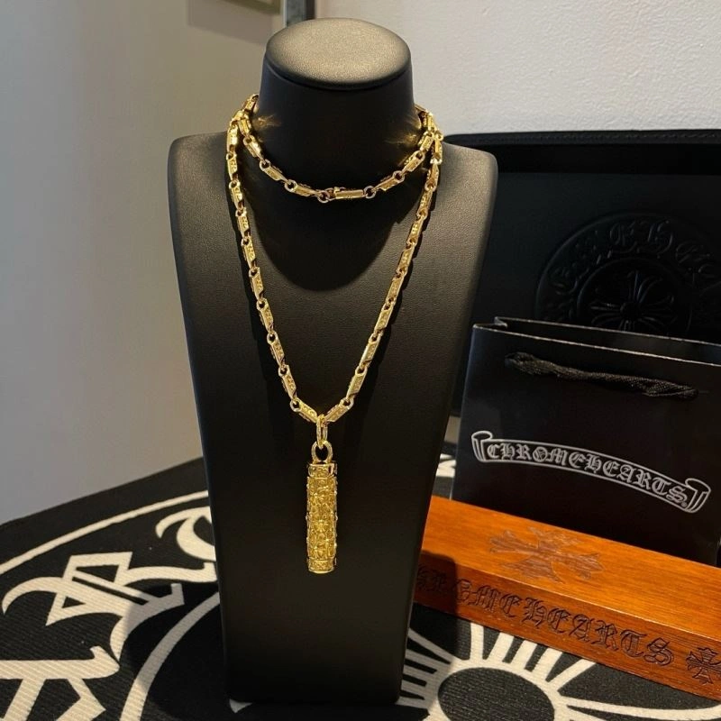 SmoothTexture Chrome Hearts Necklaces 240521