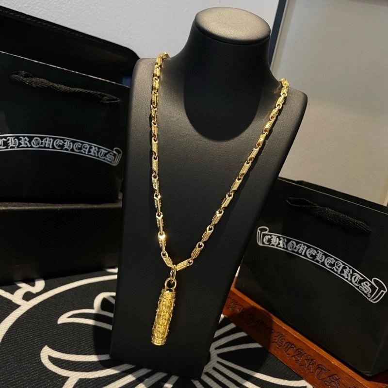 SmoothTexture Chrome Hearts Necklaces 240521