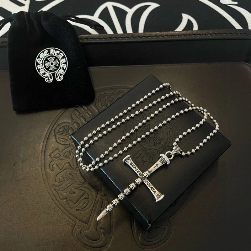 Unisex Chrome Hearts Necklaces 240510