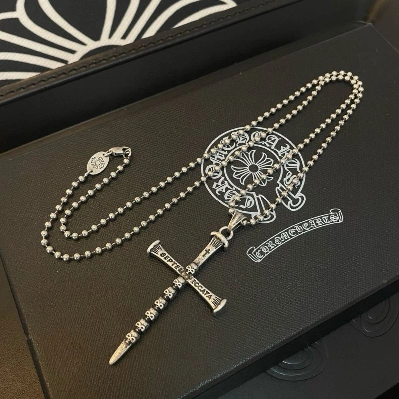 Unisex Chrome Hearts Necklaces 240510