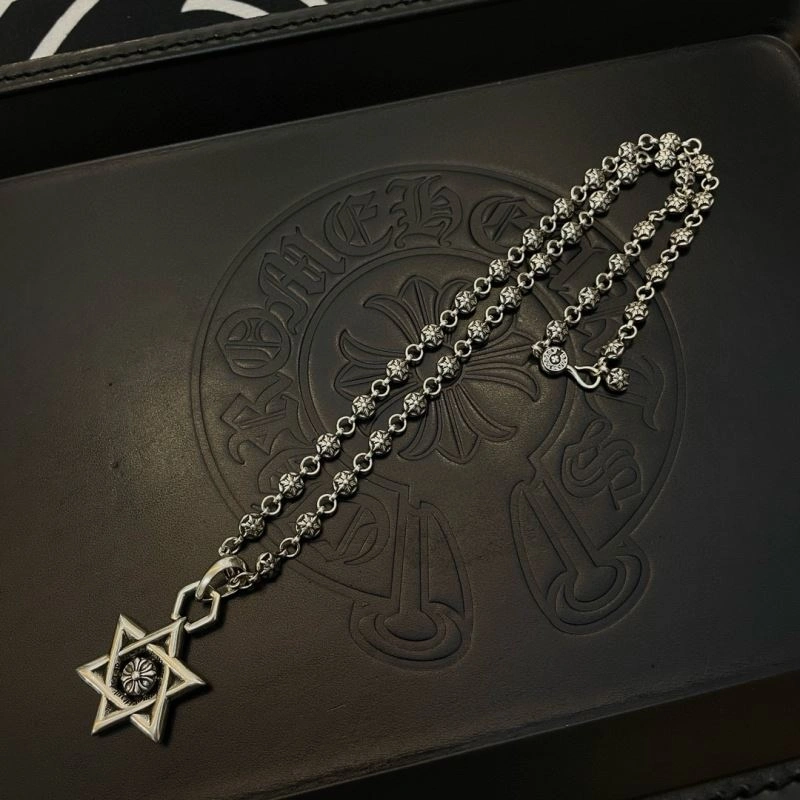 Cozy Chrome Hearts Necklaces 240482