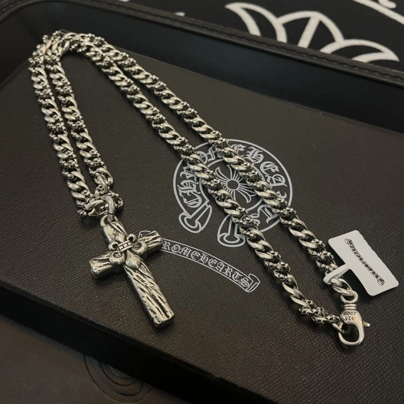 Breathable Chrome Hearts Necklaces 240478