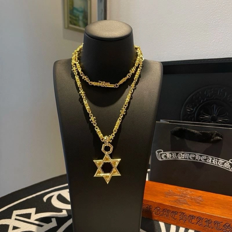 Elegant Chrome Hearts Necklaces 240466