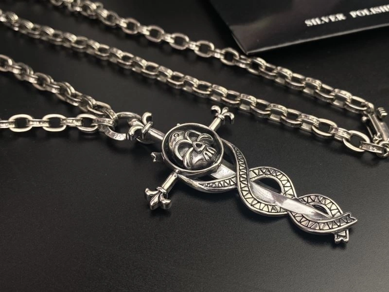 SmoothTexture Chrome Hearts Necklaces 240461