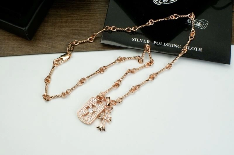 Breathable Chrome Hearts Necklaces 240476