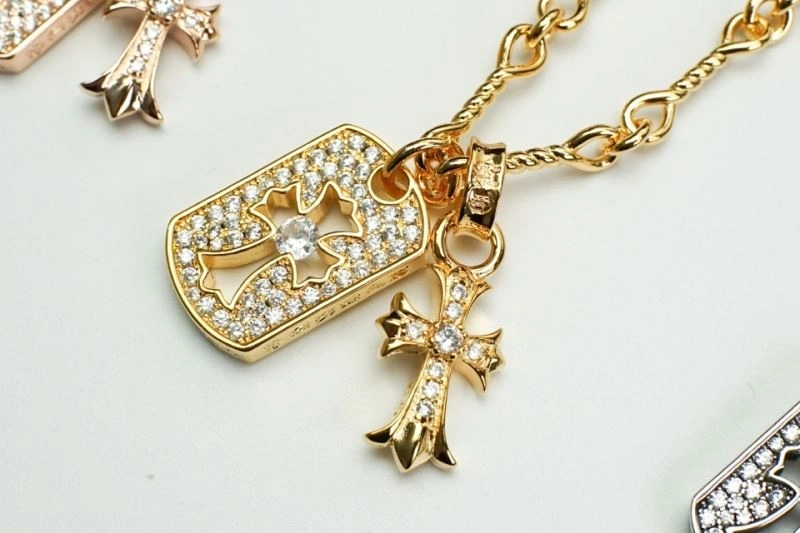 Breathable Chrome Hearts Necklaces 240476