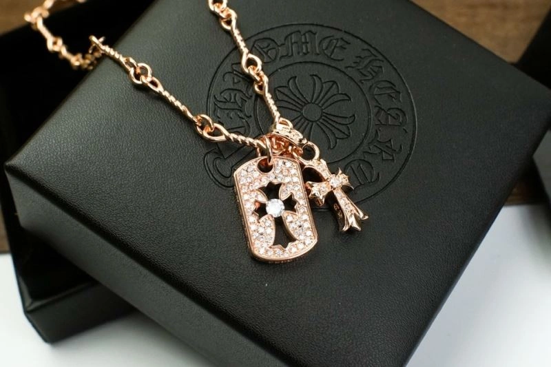 Breathable Chrome Hearts Necklaces 240476