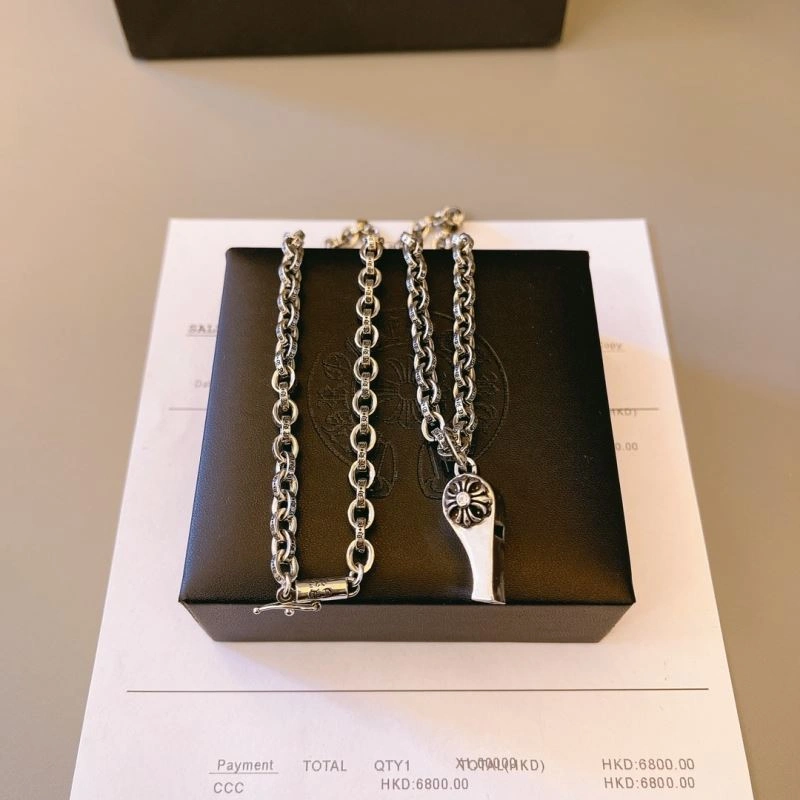 Refined Chrome Hearts Necklaces 240455