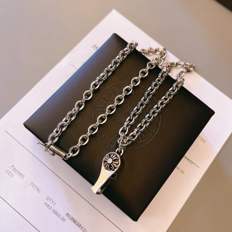 Refined Chrome Hearts Necklaces 240455