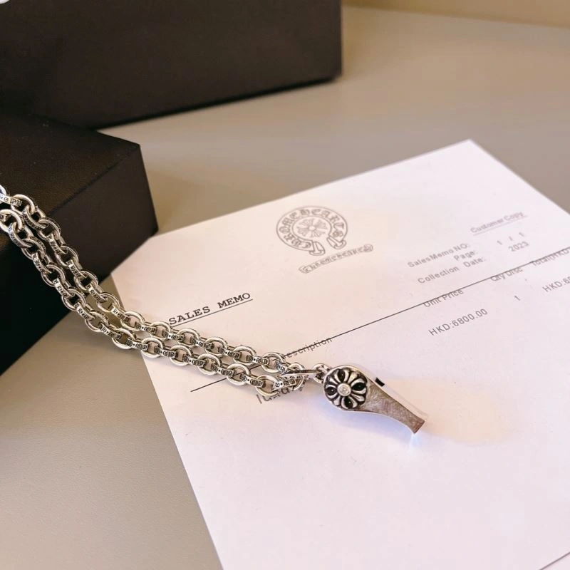 Refined Chrome Hearts Necklaces 240455