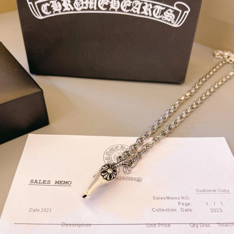 Refined Chrome Hearts Necklaces 240455