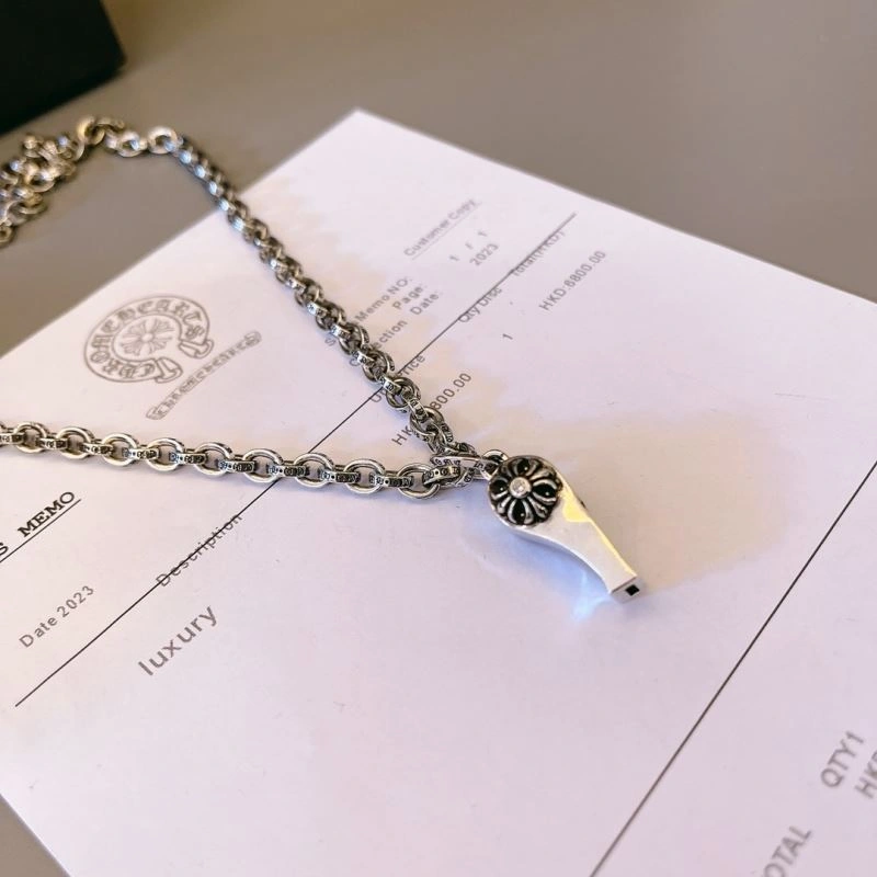 Refined Chrome Hearts Necklaces 240455