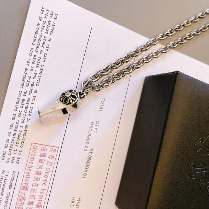Refined Chrome Hearts Necklaces 240455