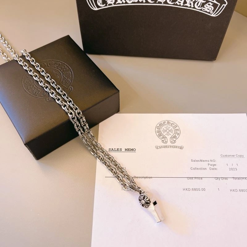 Refined Chrome Hearts Necklaces 240455