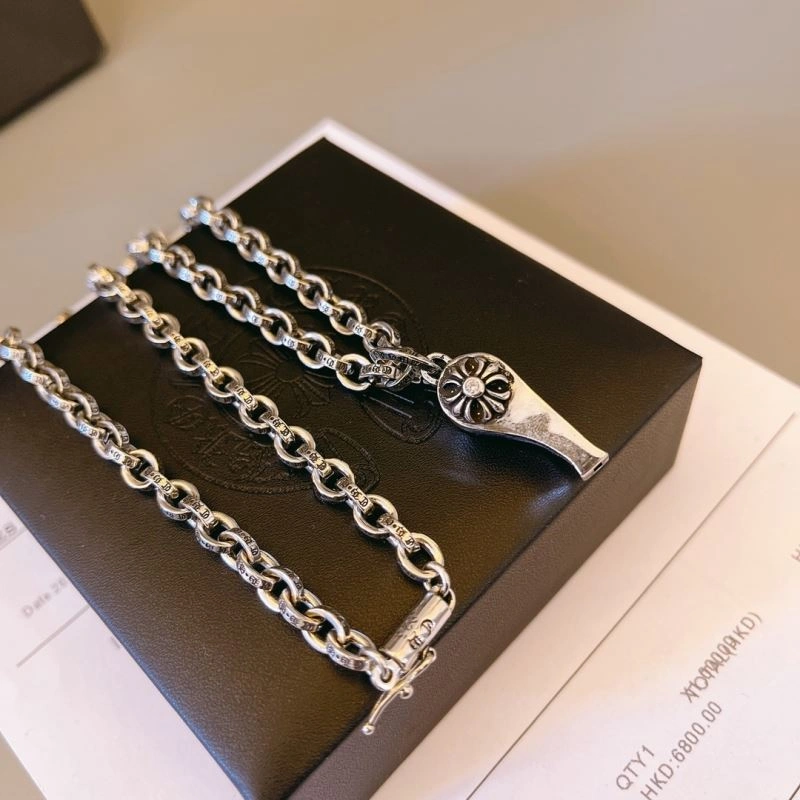 Refined Chrome Hearts Necklaces 240455