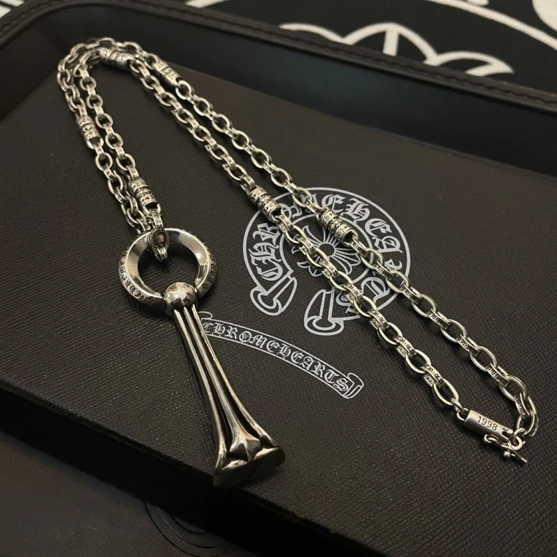 Youthful Chrome Hearts Necklaces 240430